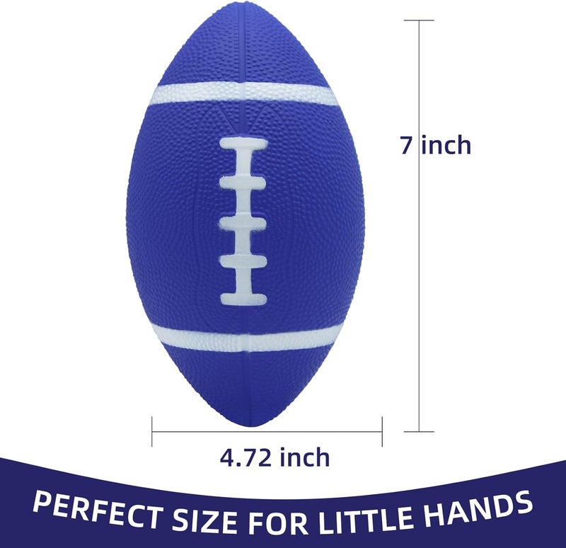 Magicorange Foam Football, 7" Soft Footballs for Kids Toddler Junior Youth, Mini Size Football for Indoor Outdoors - Image 4